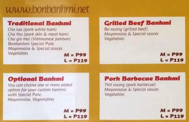 Bon Banhmi Food Photo 2
