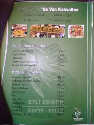 Semazen Restaurant'nin yemek ve ambiyans fotoğrafları 3