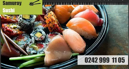 Samuray Sushi'nin yemek ve ambiyans fotoğrafları 1