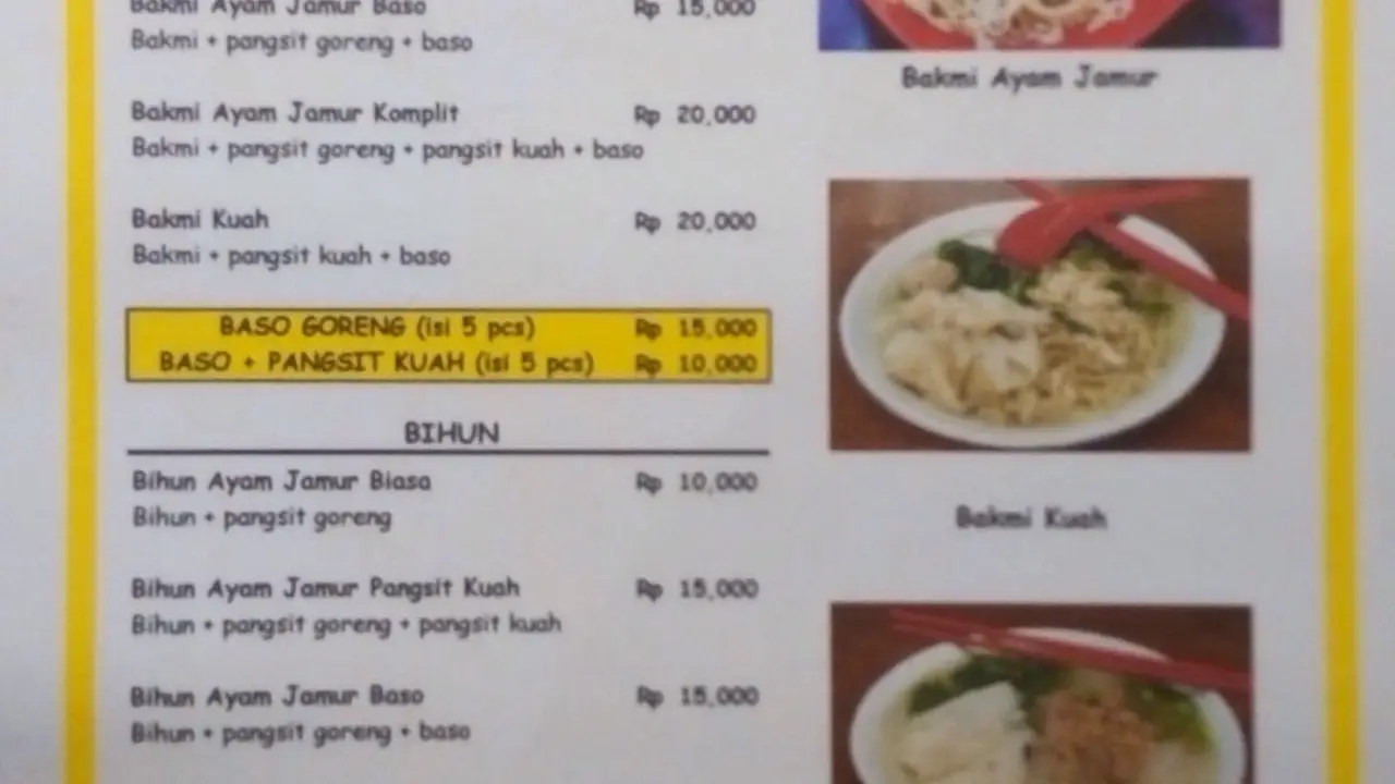 Bakmi Gang Pamoyanan