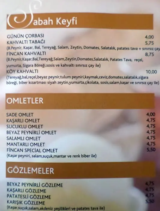 Fincan Cafe'nin yemek ve ambiyans fotoğrafları 1