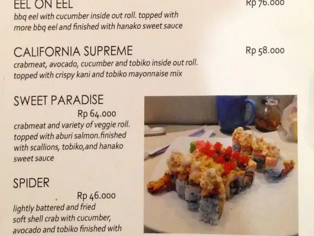 Gambar Makanan Hanako Sushi Bar 4