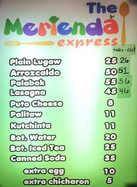 The Merienda Express Food Photo 1