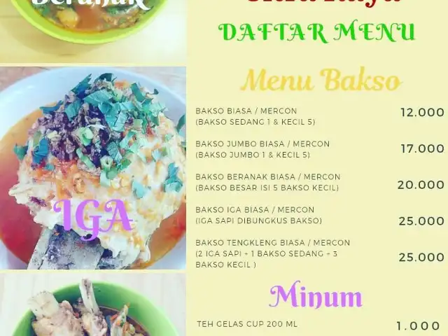 Gambar Makanan Bakso Mercon Bu Jannah CITRA RAYA 2