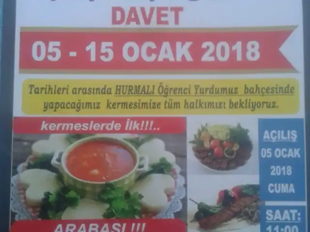 Hurmalı Öğrenci Yurdu Kermes Alanı'nin yemek ve ambiyans fotoğrafları 5