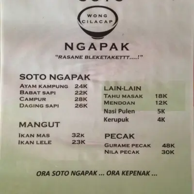 Soto Ngapak