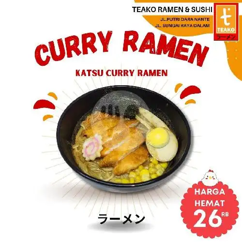 Gambar Makanan Teako Ramen & Sushi, Putri Daranante 7