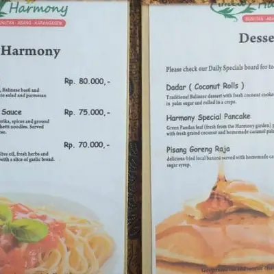 Harmonys Restaurant