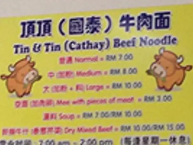 Tin & Tin (Cathay) Beef Noodle Food Photo 1