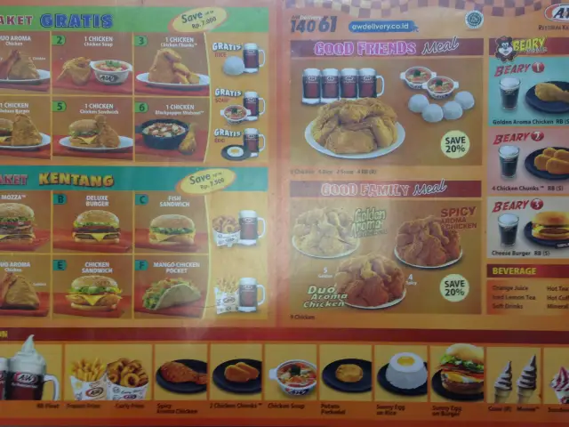 Gambar Makanan A&W 1