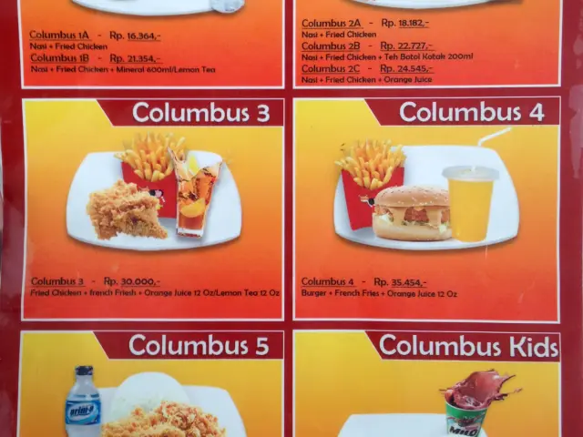 Gambar Makanan Columbus Fried Chicken 1
