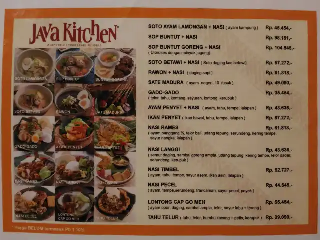 Gambar Makanan Java Kitchen 1