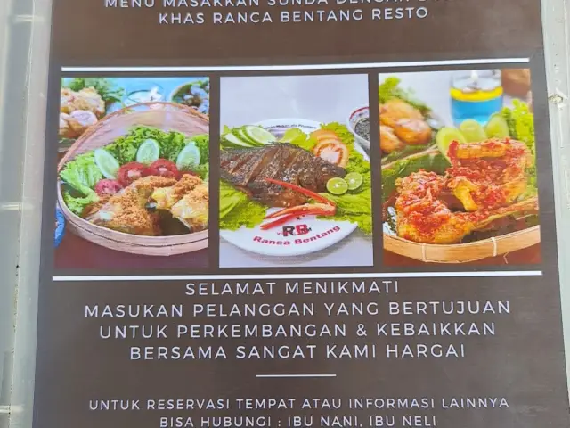 Gambar Makanan RM Ranca Bentang 31