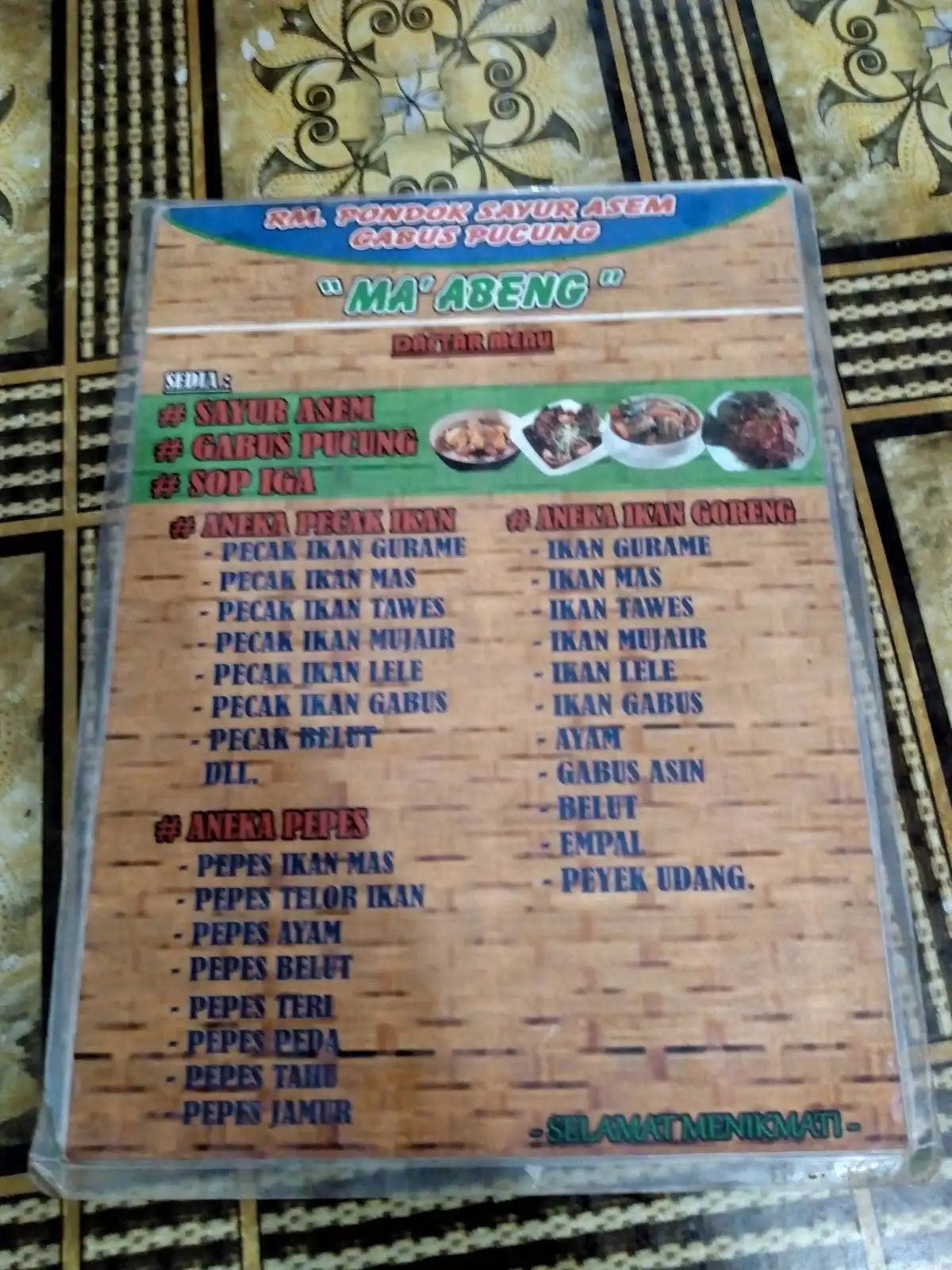 Pondok Sayur Asem