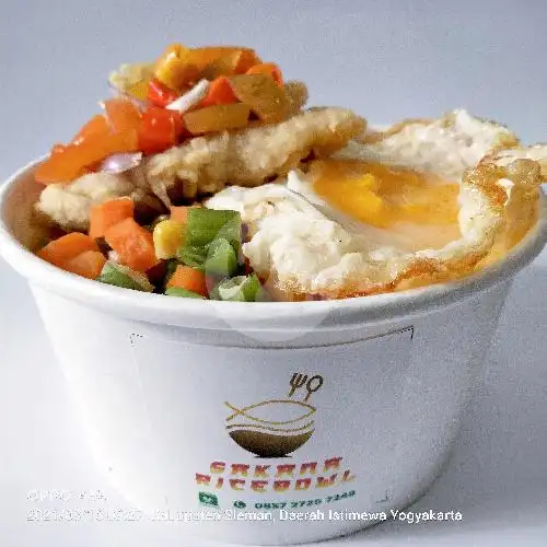 Gambar Makanan Ricebowl Sakana, Prawiro Sudiyono 4