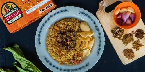 Nasi Goreng Kebuli "Receh" Rempah Aceh, Berland