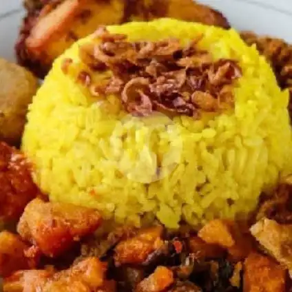 Gambar Makanan Nasi Kuning Malam & Als Cake, Gn Bahagia 1