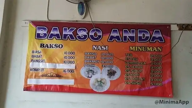 Gambar Makanan Bakso Anda 2