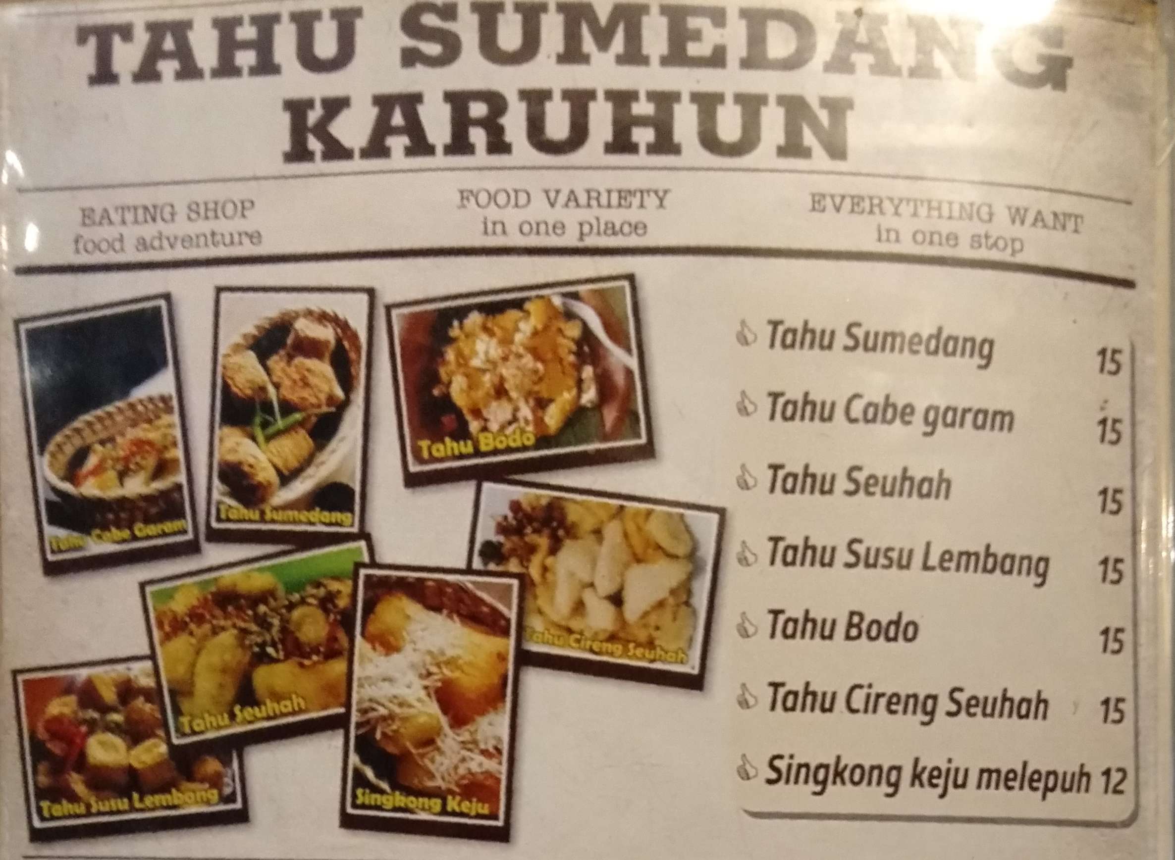 Tahu Sumedang Karuhun Terdekat Restoran Dan Tempat Makan Indonesia