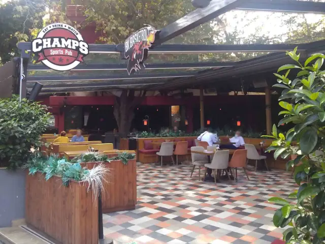 Champs Sports Bar'nin yemek ve ambiyans fotoğrafları 3