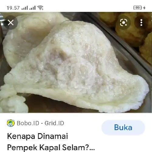 Gambar Makanan PEMPEK INTAN LESTARI, Komplek Multiwahana Sako 2