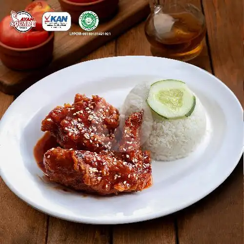 Gambar Makanan Ayam Square, Gomong 5