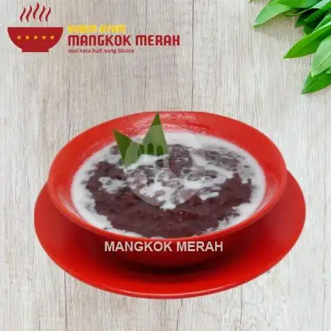 Gambar Makanan Bubur Ayam Mangkok Merah, Belakang RSU 9