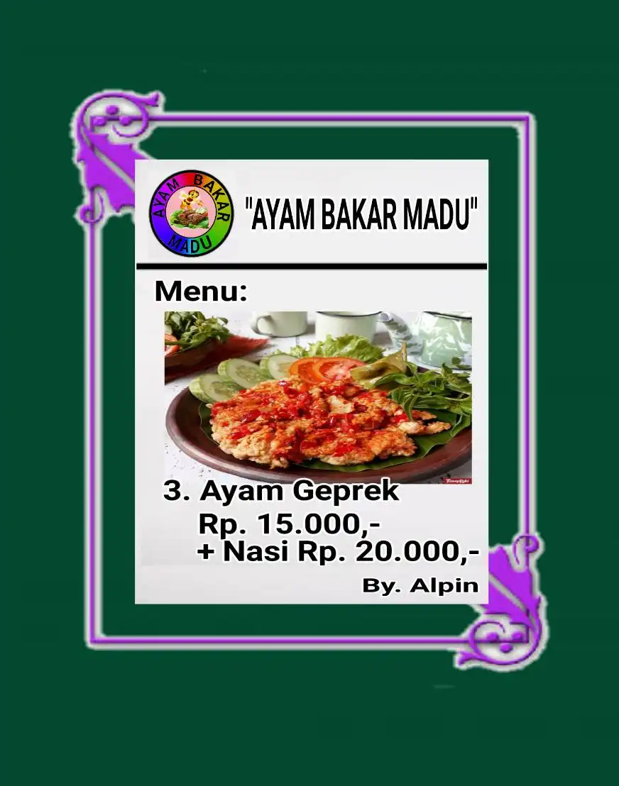 Ayam Bakar Madu "Alpin"