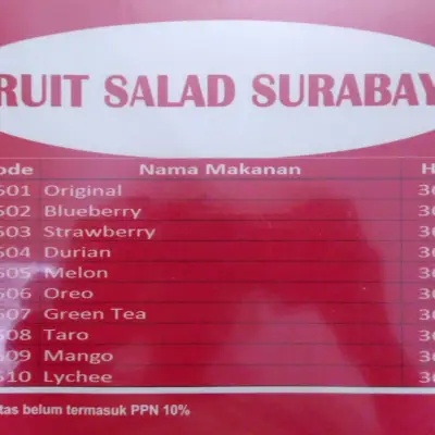 Fruit Salad Surabaya