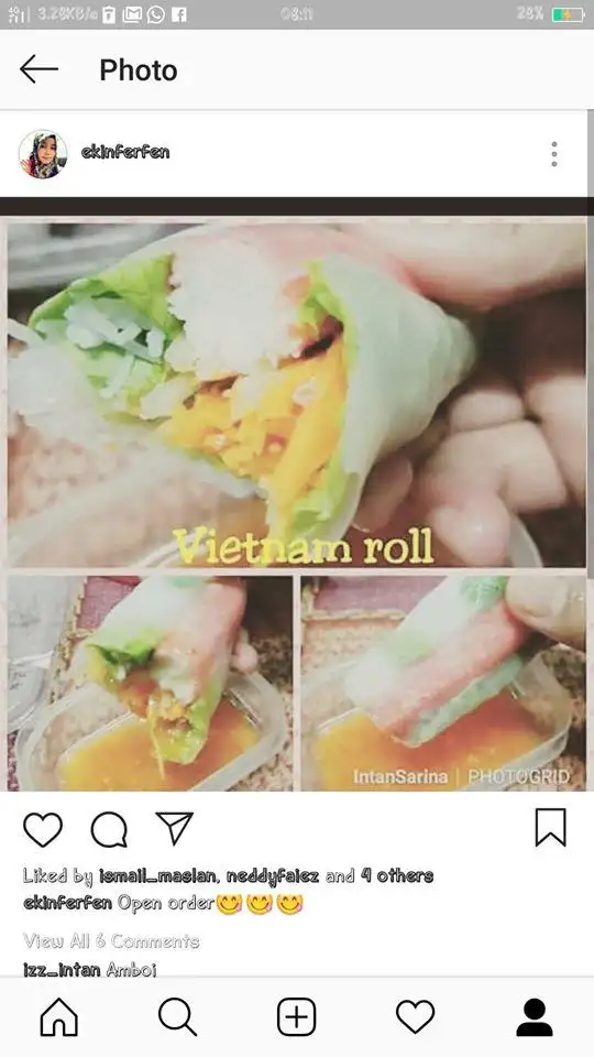 Vietnam Roll Food Photo 3