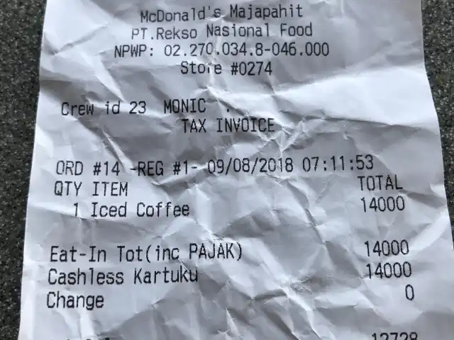 Gambar Makanan McDonald's Majapahit 14