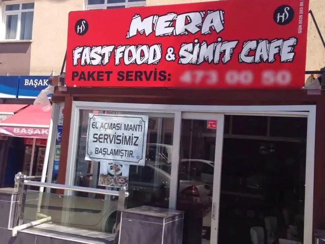Mera Fast Food & Simit Cafe'nin yemek ve ambiyans fotoğrafları 2
