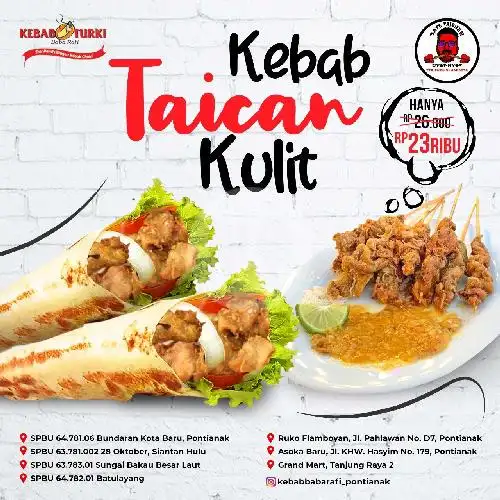 Gambar Makanan Kebab Turki Baba Rafi, Asoka Baru 14
