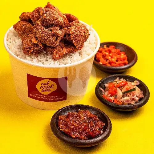 Gambar Makanan Eat Pork Love (Babi Panggang, Samcan Goreng), Duri Kepa 6