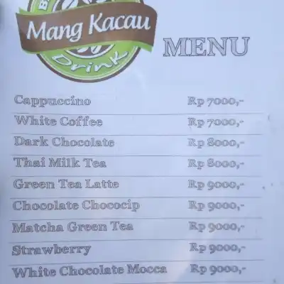 Best Blended Drink Mang Kacau