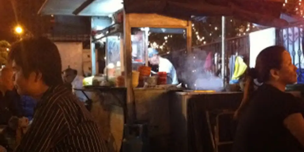 Wantan Mee Stall at Changkat Tong Shin