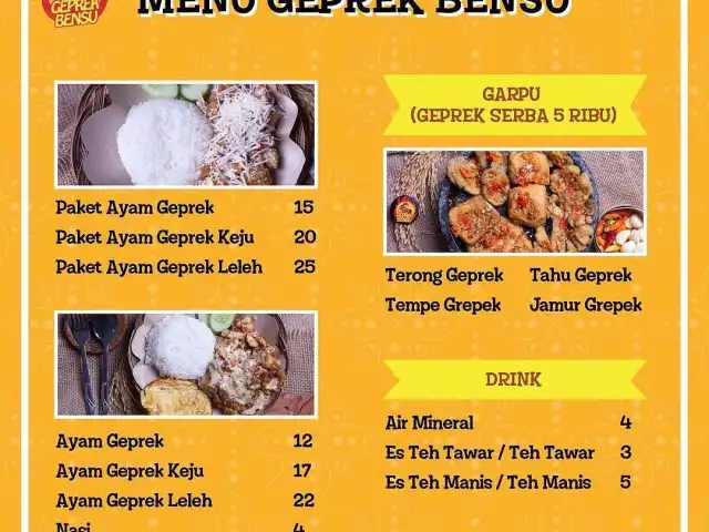 Gambar Makanan I Am Geprek Bensu 3