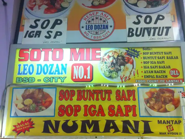 Gambar Makanan Soto Mie Leo Dozan 2