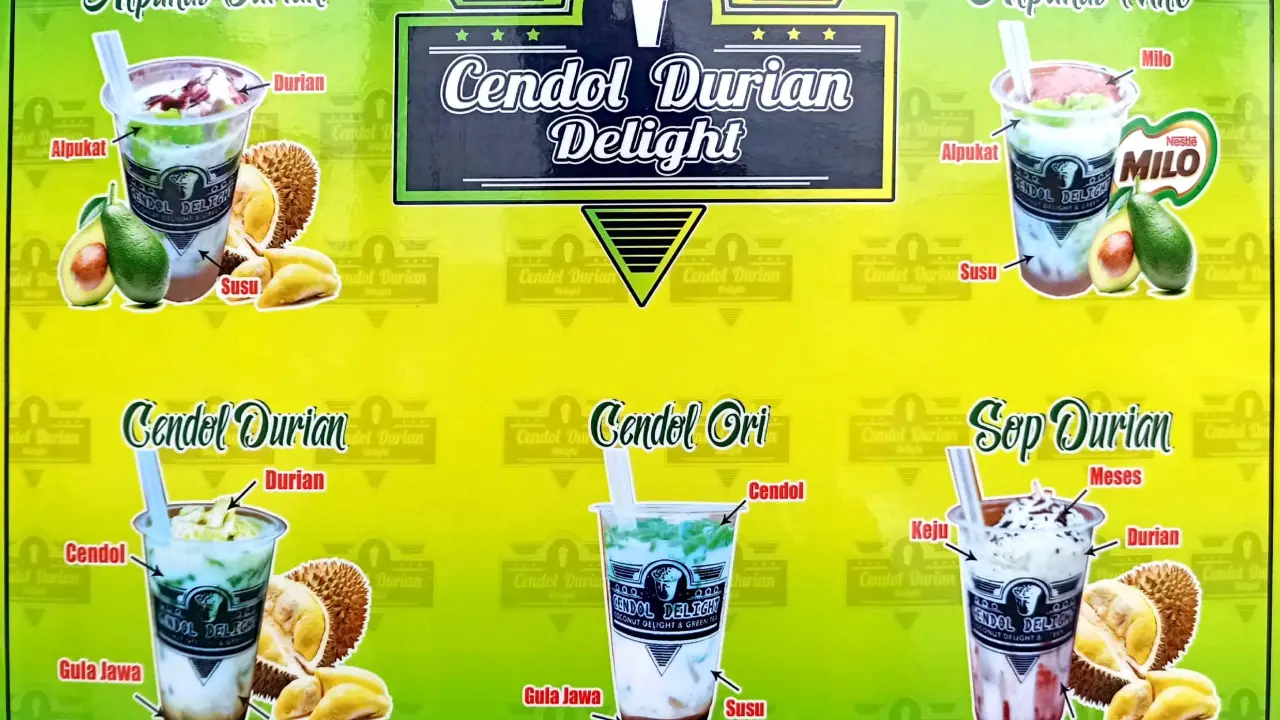 Cendol Durian Delight