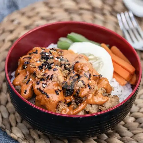 Gambar Makanan Ricebowl Kedai Mamasha, Pramuka 1