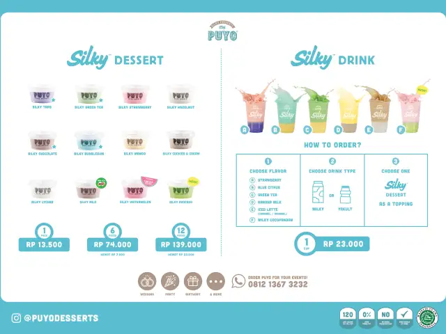 Gambar Makanan Puyo Silky Desserts 1