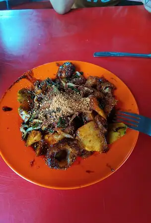 Vegetarian Rojak Sungai Abong, Muar 素食水果 Rojak Food Photo 2
