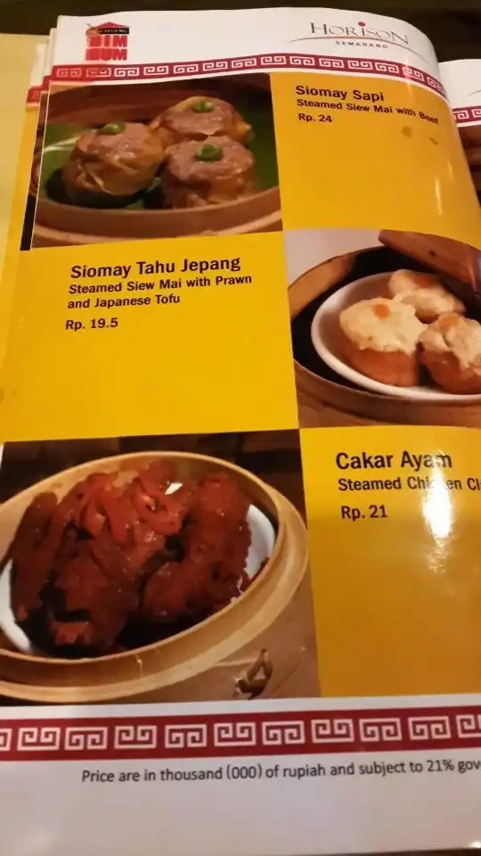 Gambar Makanan Warung Dimsum (Hotel Horison) 10