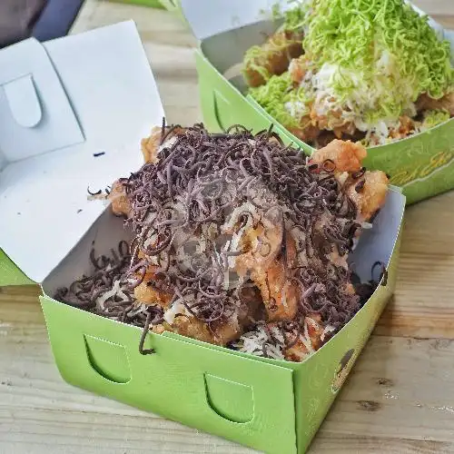 Gambar Makanan Topokki, Takoyaki, Okonomiyaki dan Pisang Keju Adikkaka, Ibu Ganirah 15