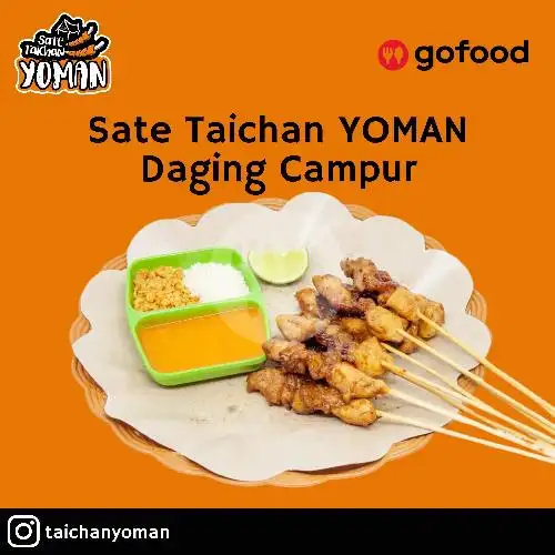 Gambar Makanan Sate Taichan Yoman, City Resort 4