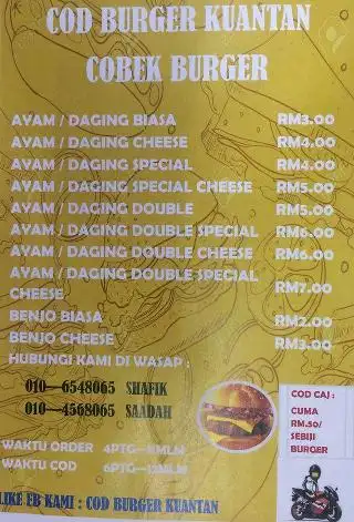 COD Burger Kuantan