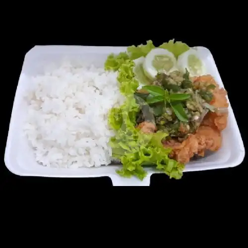 Gambar Makanan Rice Bowl Ayam dan Udang LucKitchen, Pabean 6