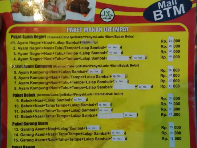 Ayam & Bebek Kremes Kriuuuk