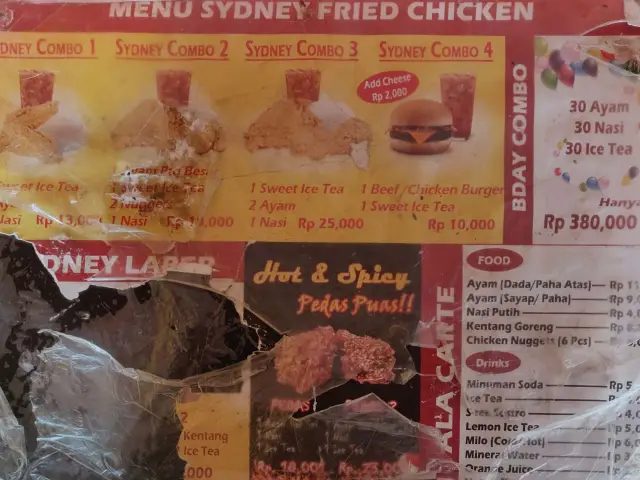 Gambar Makanan Sydney Fried Chicken 1