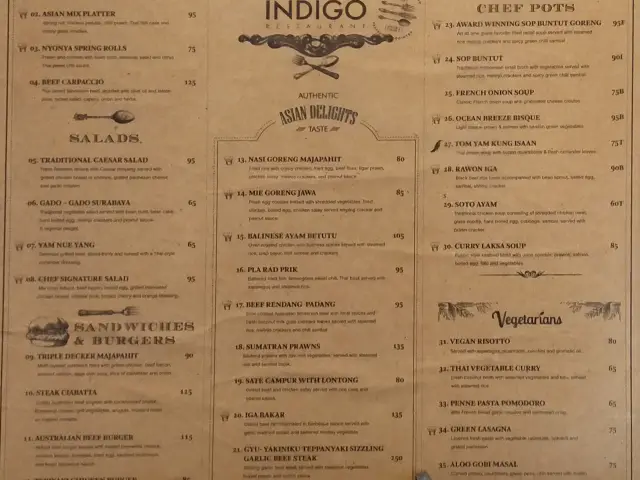 Gambar Makanan Indigo Restaurant - Hotel Majapahit 1